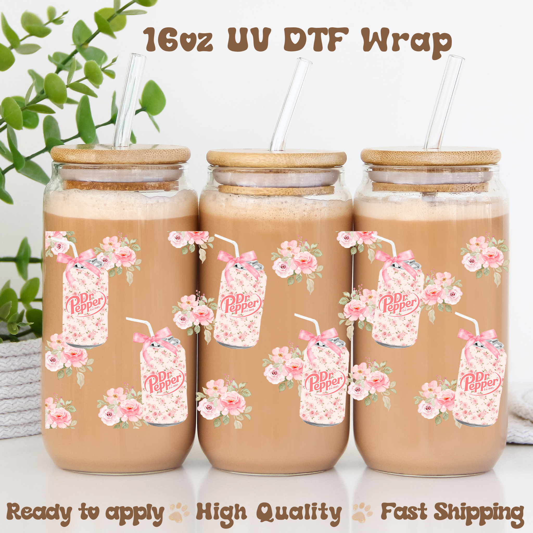 Dr P - 16oz UV DTF Wrap