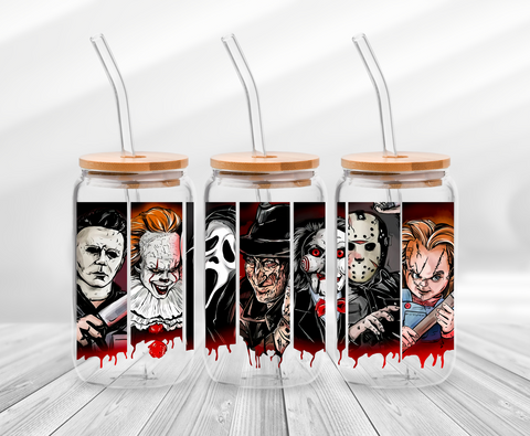 Horror Movies -16oz UVDTF Cup Wrap