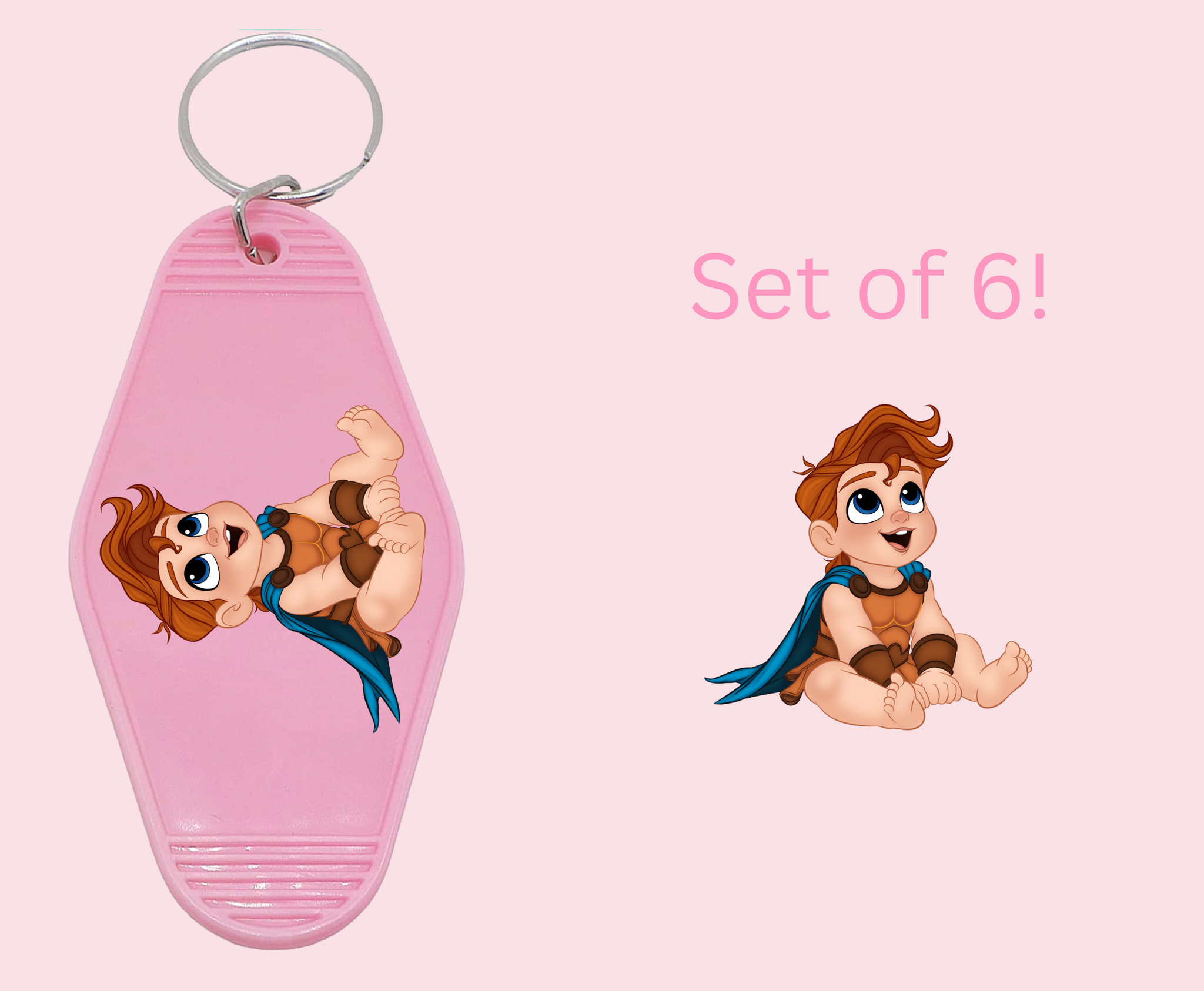 BH- UV DTF Motel Keychain Decal