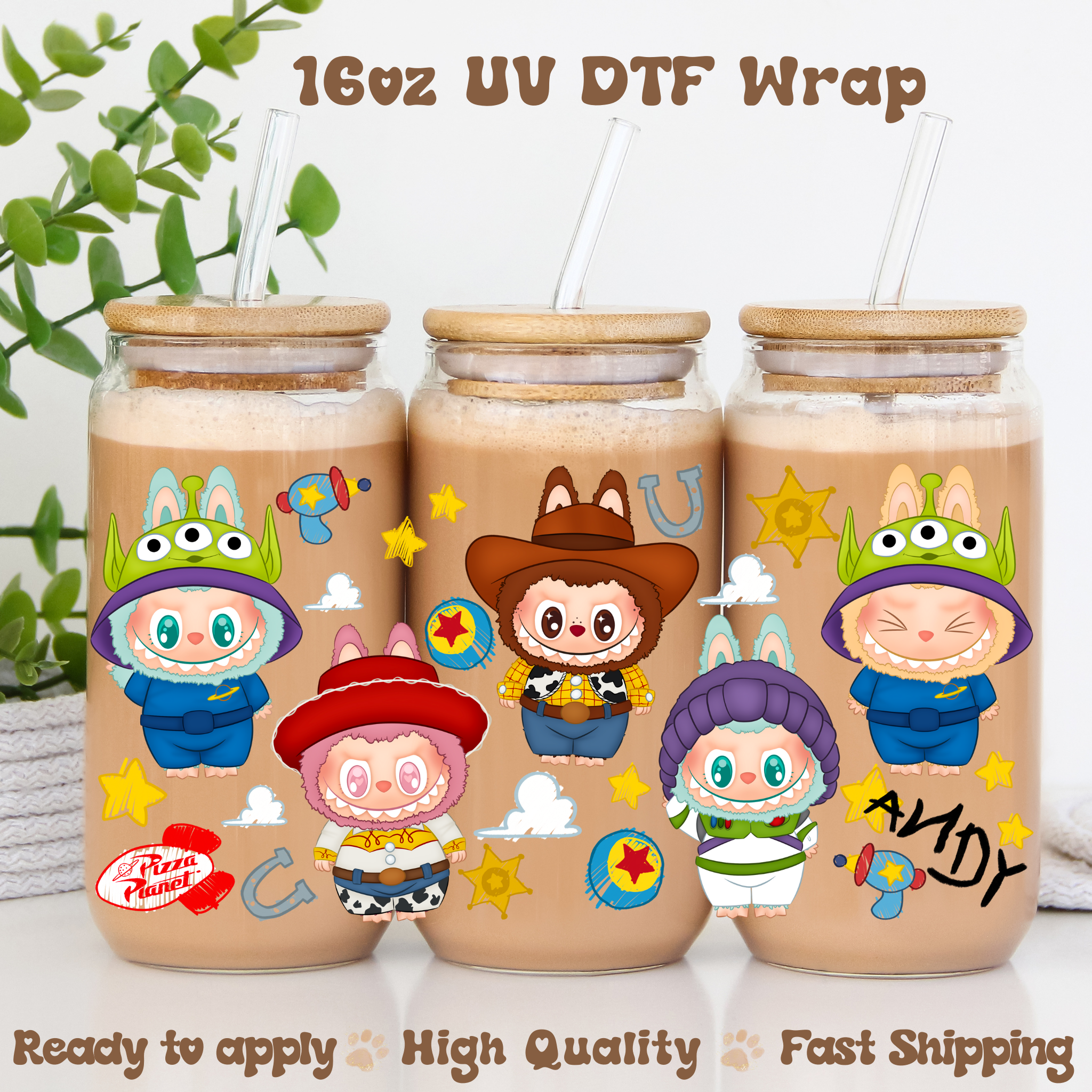 L Toy - 16oz UV DTF Wrap