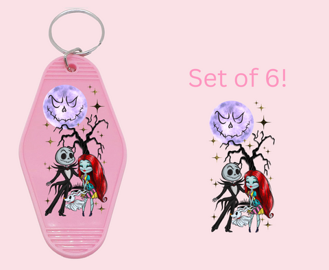 S&J Love - UV DTF Motel Keychain Decal