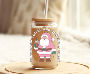 Santa Coffee -UVDTF Decal