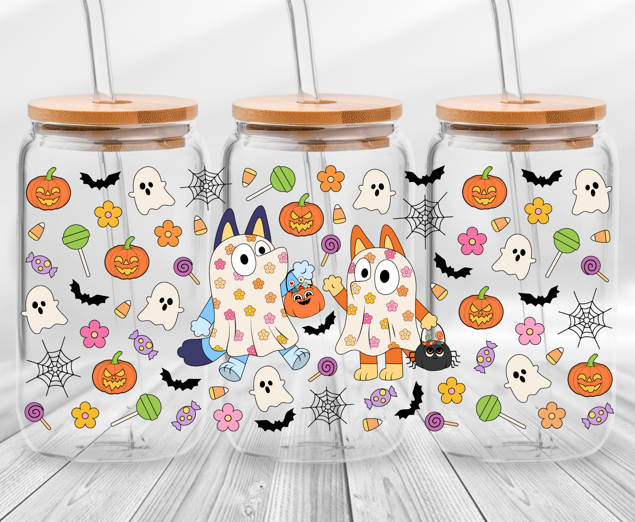 B&B Halloween -16oz UVDTF Cup Wrap