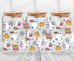 Bookish Ghosts -16oz UVDTF Cup Wrap