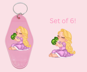 BR - UV DTF Motel Keychain Decal