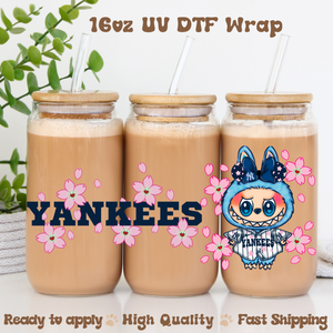 Bubu Ny Blossoms -16oz UV DTF Wrap