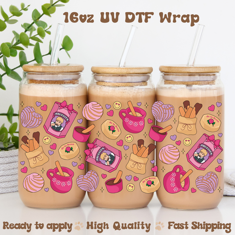 Calorias de Amor - 16oz UV DTF Wrap