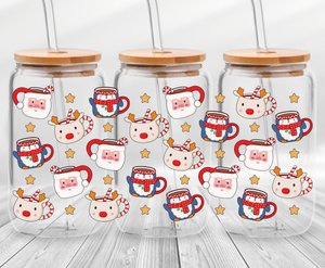 Christmas Mugs -16oz UVDTF Cup Wrap