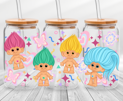 Colorful Dolls - 16oz UVDTF Cup Wrap