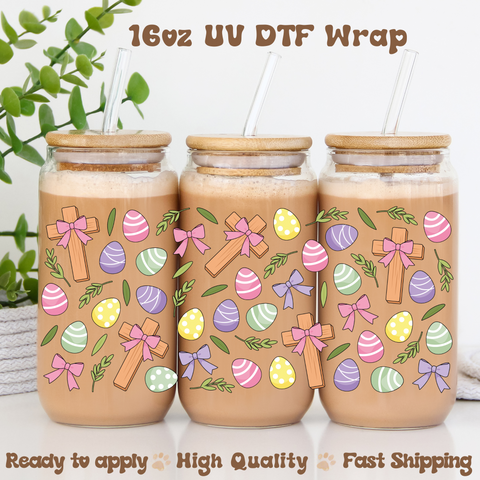 Cross- 16oz UV DTF Wrap