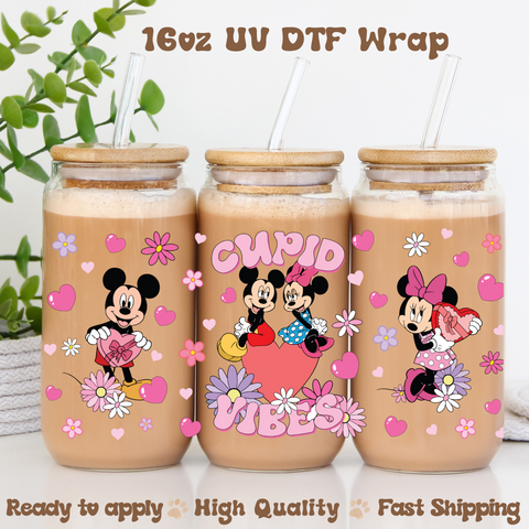 Cupid Vibes- 16oz UV DTF Wrap