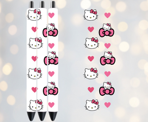 Cute Cat - UVDTF Pen Wrap