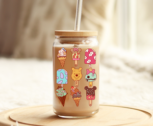 Cute Ice Creams -UVDTF Decal