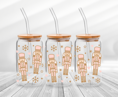 Cute Nutcrackers -16oz UVDTF Cup Wrap