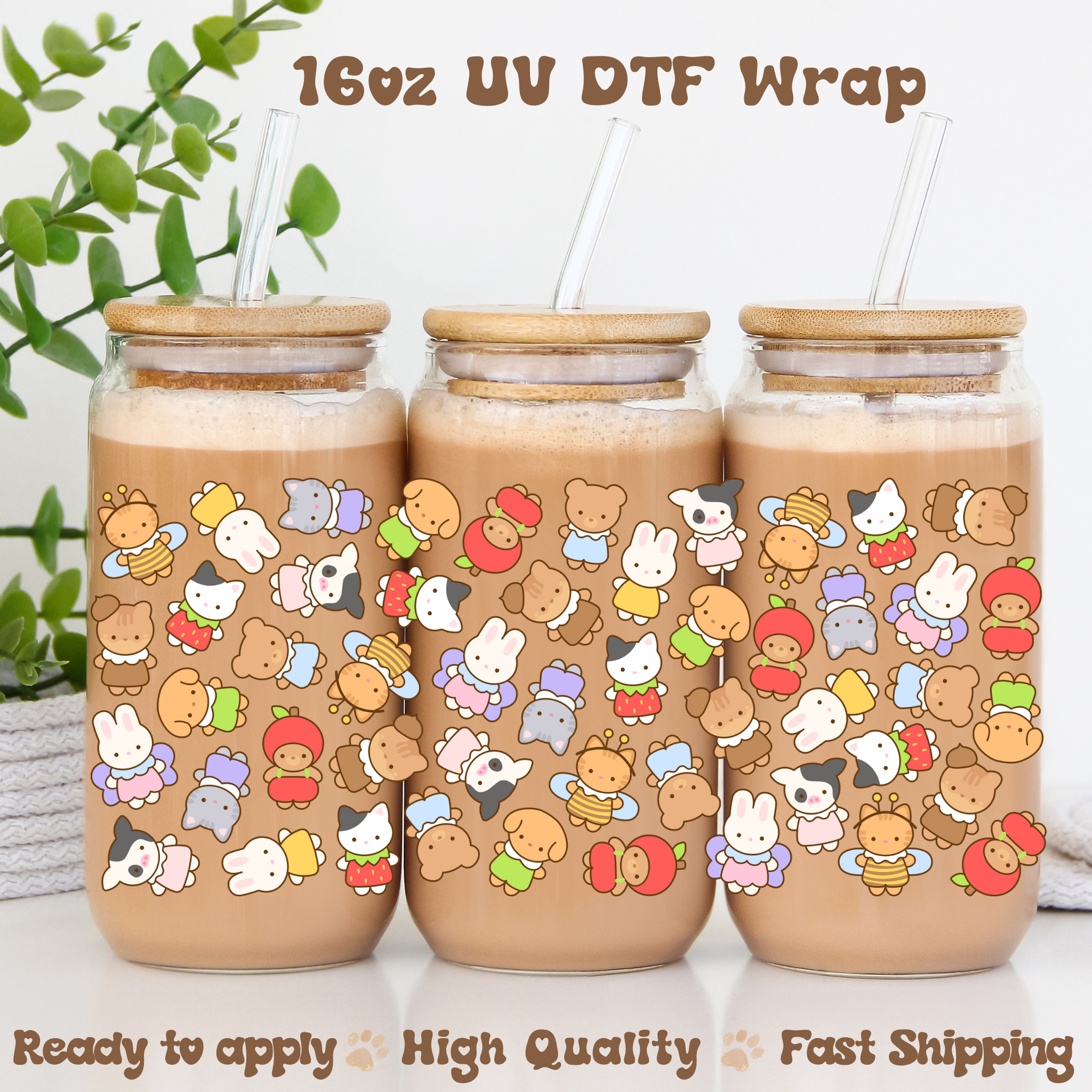 Cuties - 16oz UV DTF Wrap