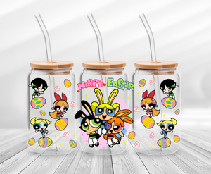 Easter Girls - 16oz UV DTF Cup Wrap