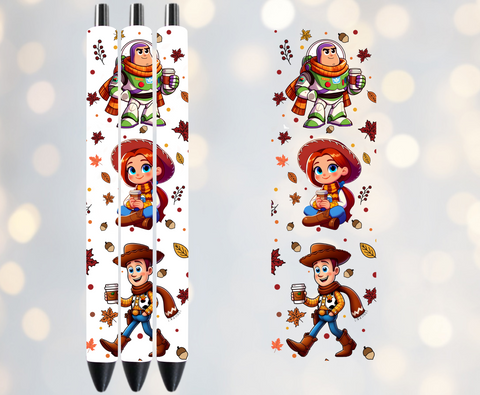 Fall Toys - UVDTF Pen Wrap