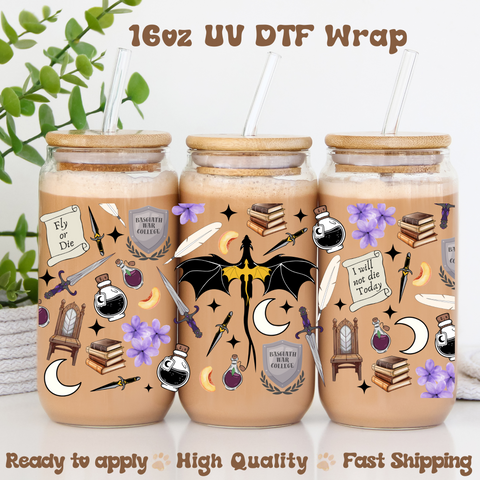 Fantasy Book- 16oz UV DTF Wrap