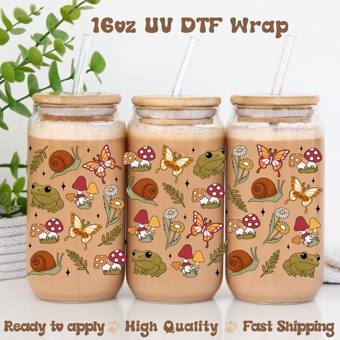 Forest Creatures - 16oz UV DTF Wrap