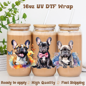 Frenchies - 16oz UV DTF Wrap