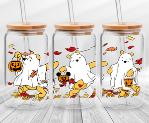 Ghost Bear -16oz UVDTF Cup Wrap