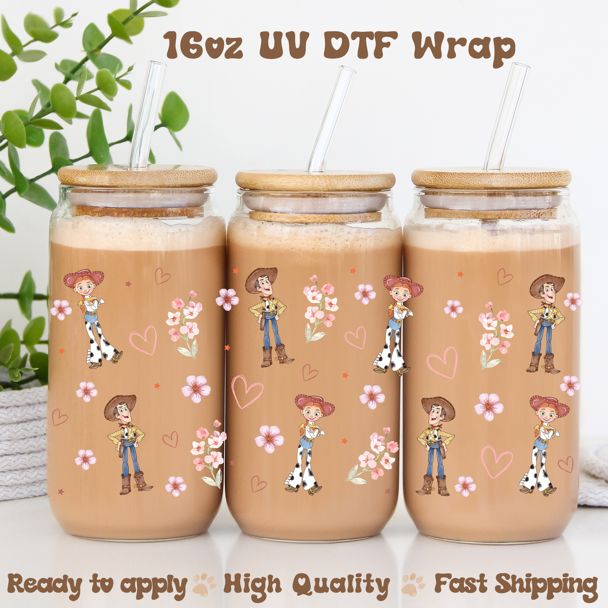 J&W  -16oz UV DTF Wrap