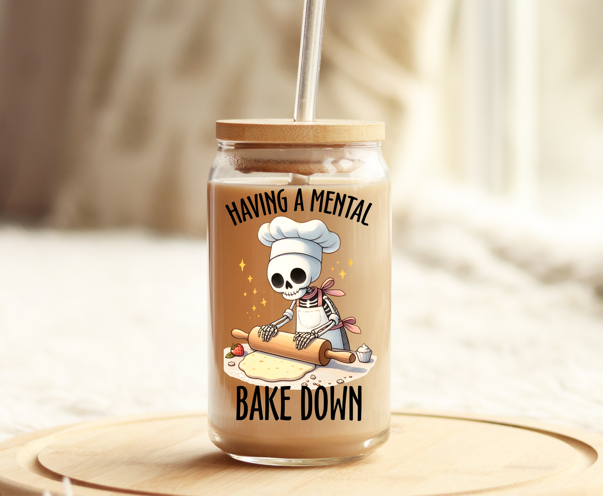 Mental Bake Down -UVDTF Decal