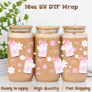 *Exclusive* P Pink- 16oz UV DTF Wrap