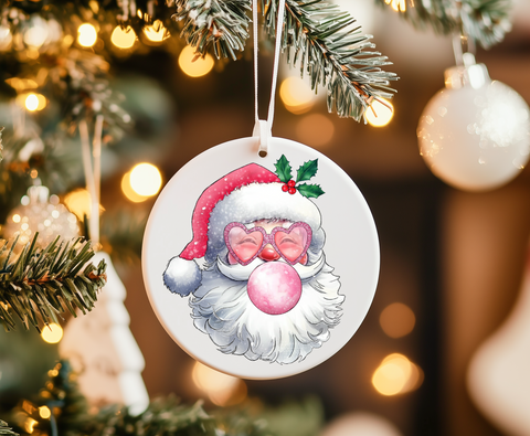 Santa -UVDTF Ornament Decal