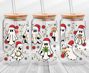 Santa Ghost -16oz UVDTF Cup Wrap