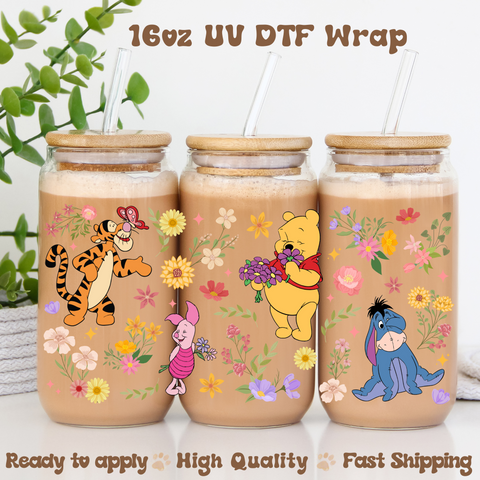 Smell the Flowers- 16oz UV DTF Wrap