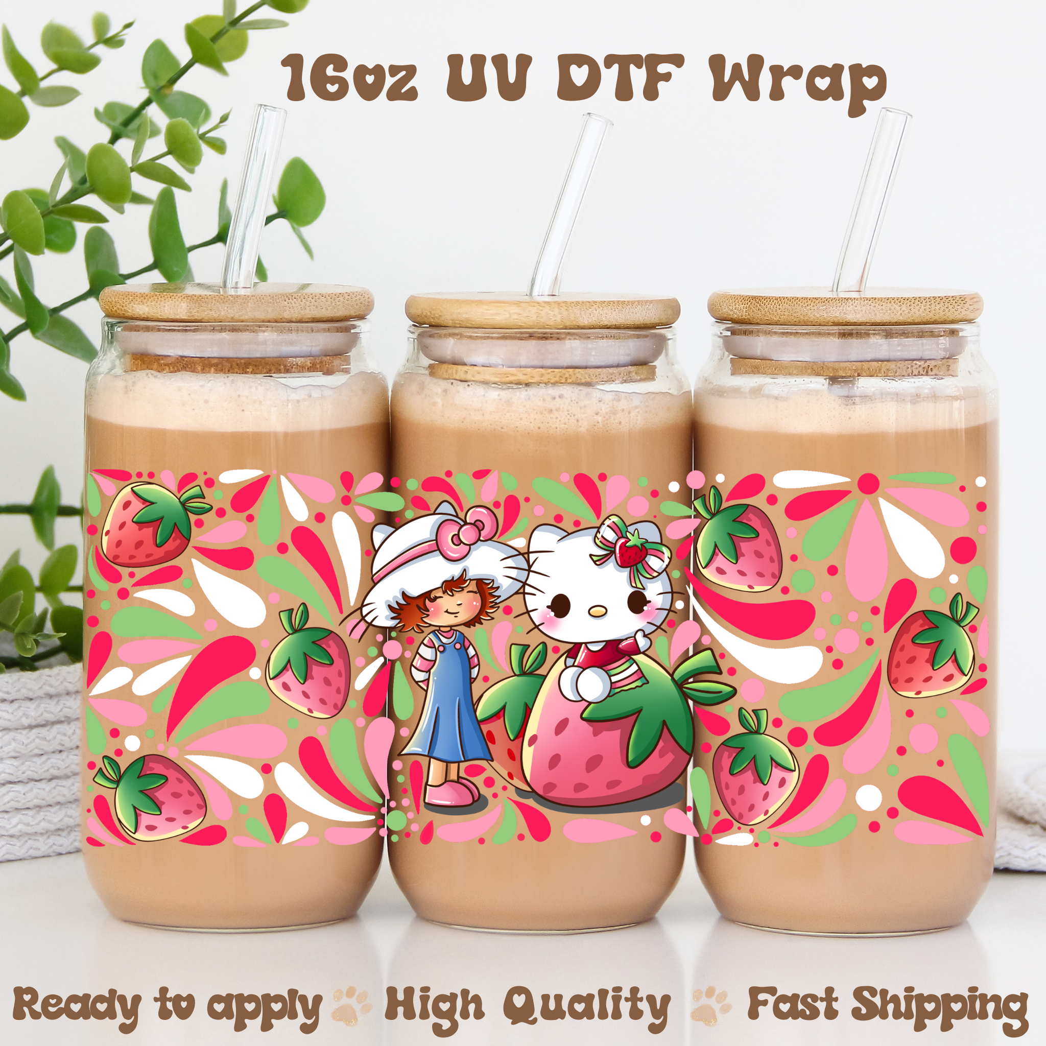 SS kitty 1 -16oz UV DTF Wrap
