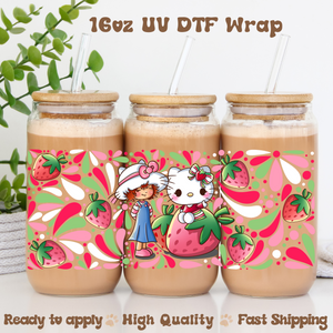 SS kitty 1 -16oz UV DTF Wrap