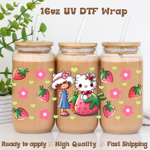 SS kitty 4 -16oz UV DTF Wrap