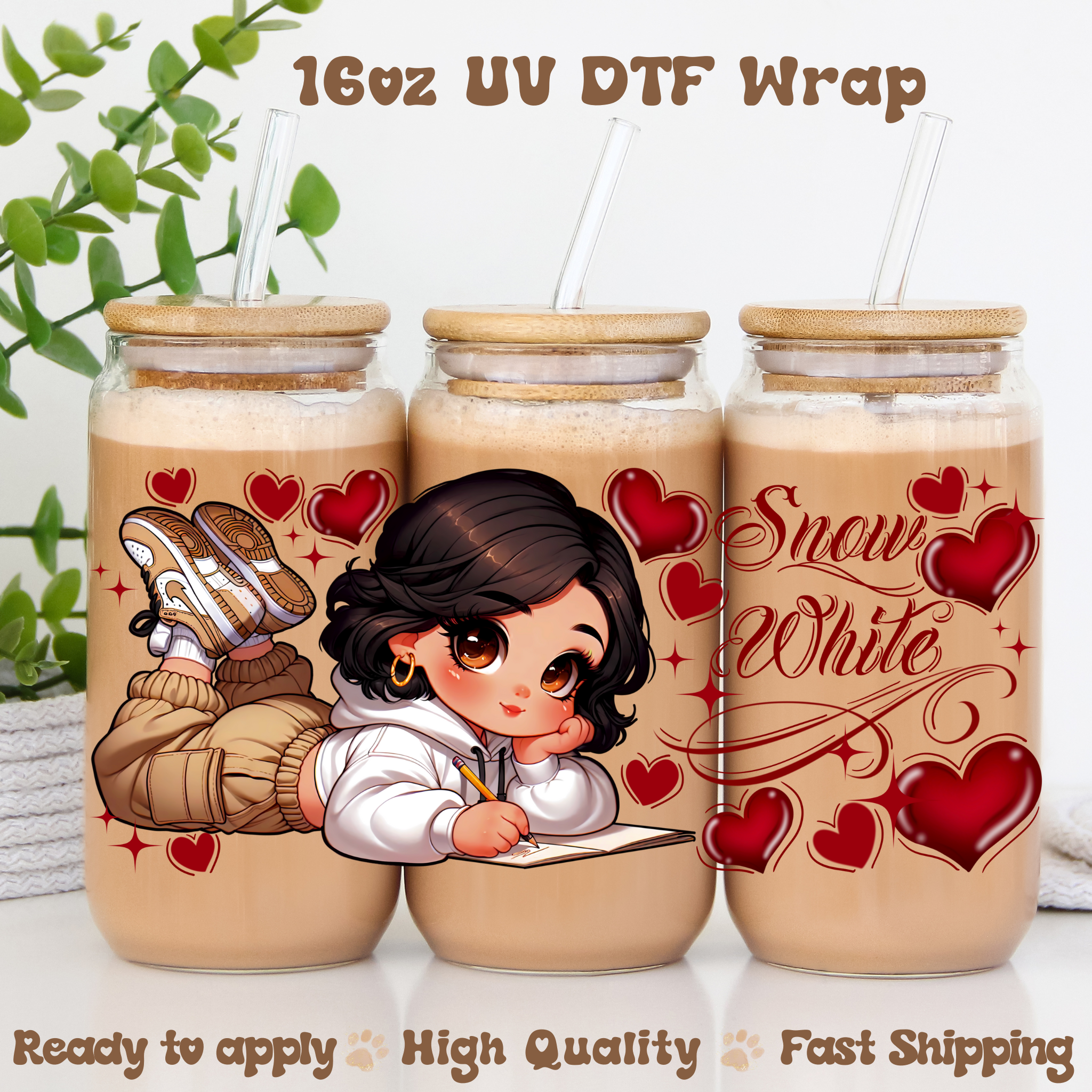 SW  Love Letter - 16oz UV DTF Wrap