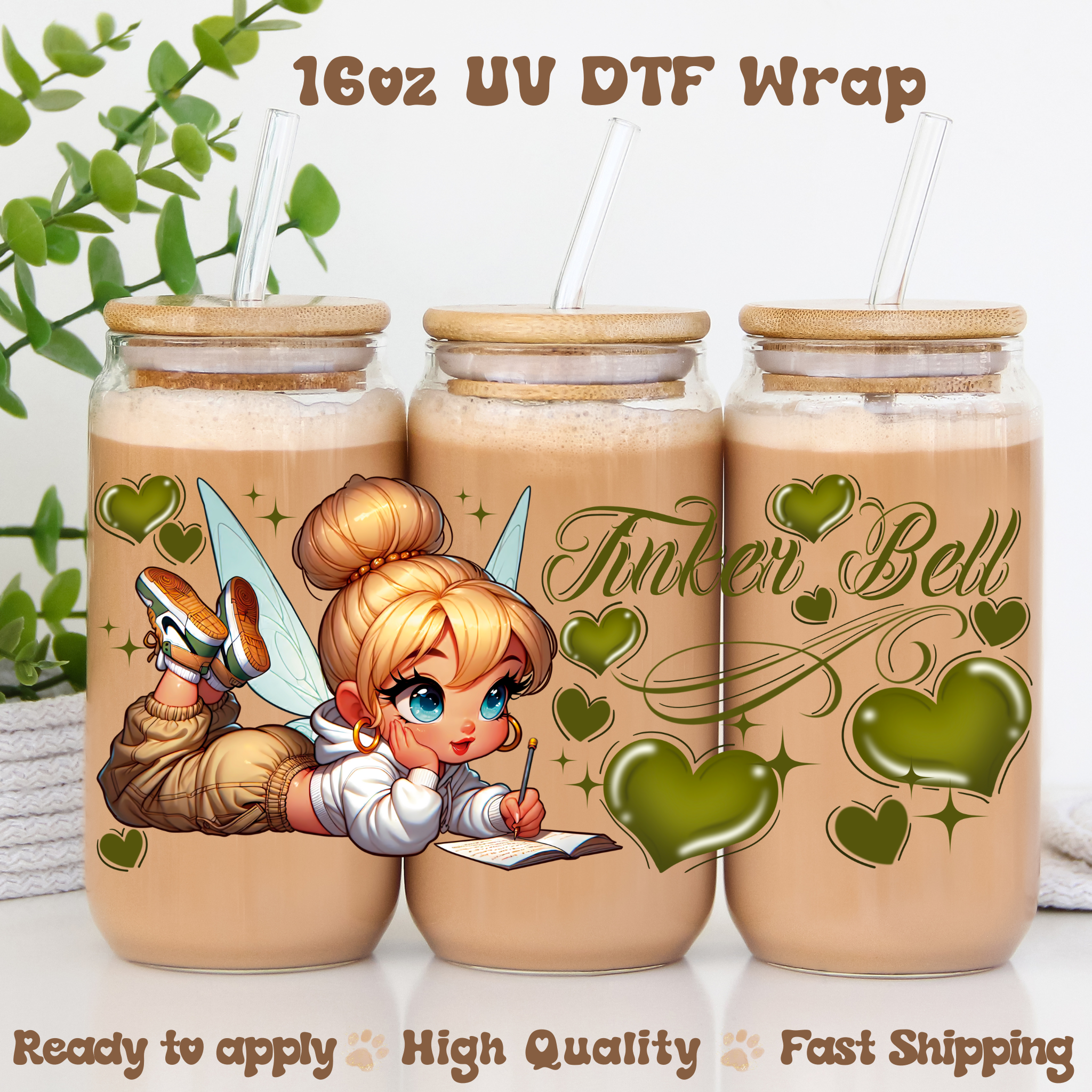 TB Love Letter - 16oz UV DTF Wrap