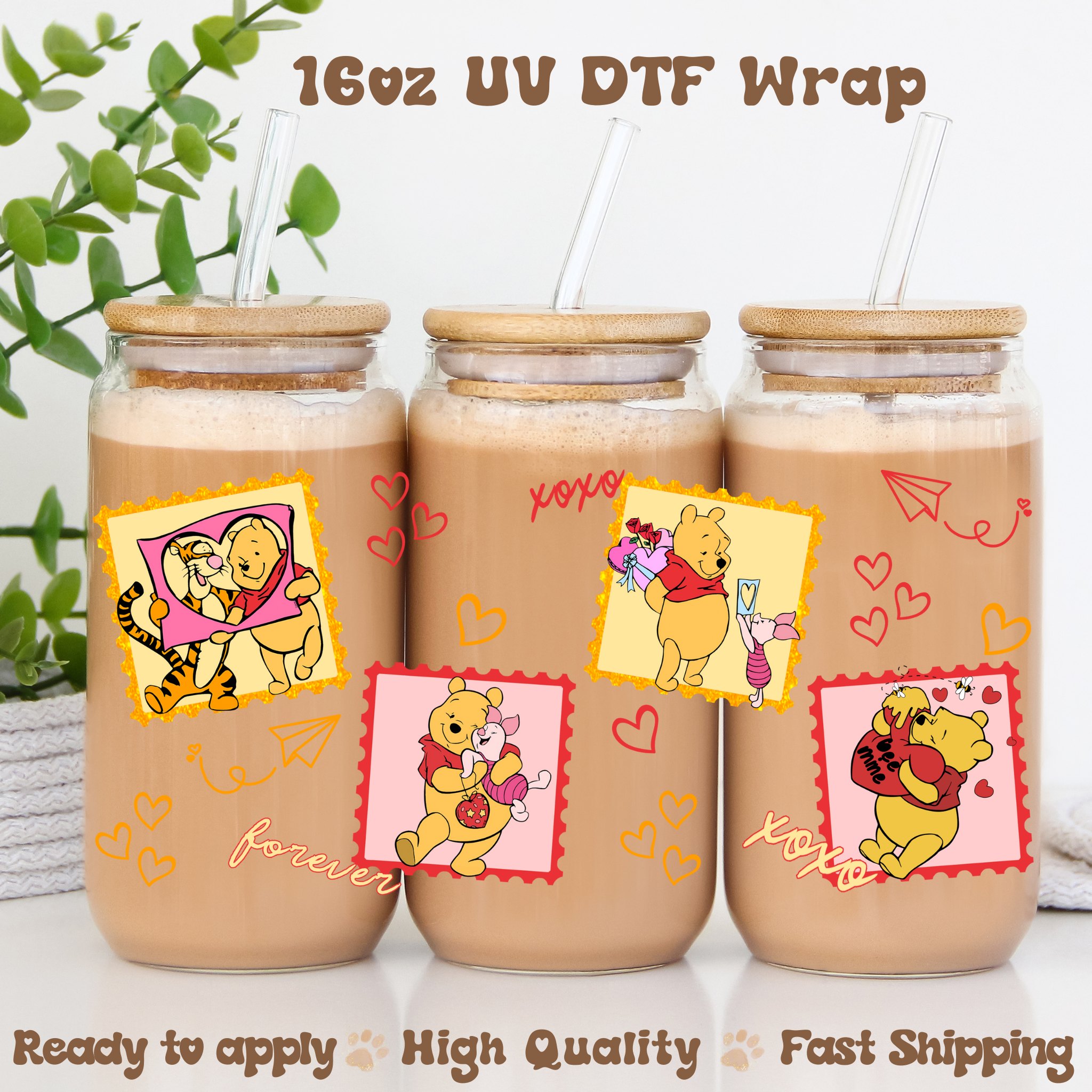 VLT Bear - 16oz UV DTF Wrap