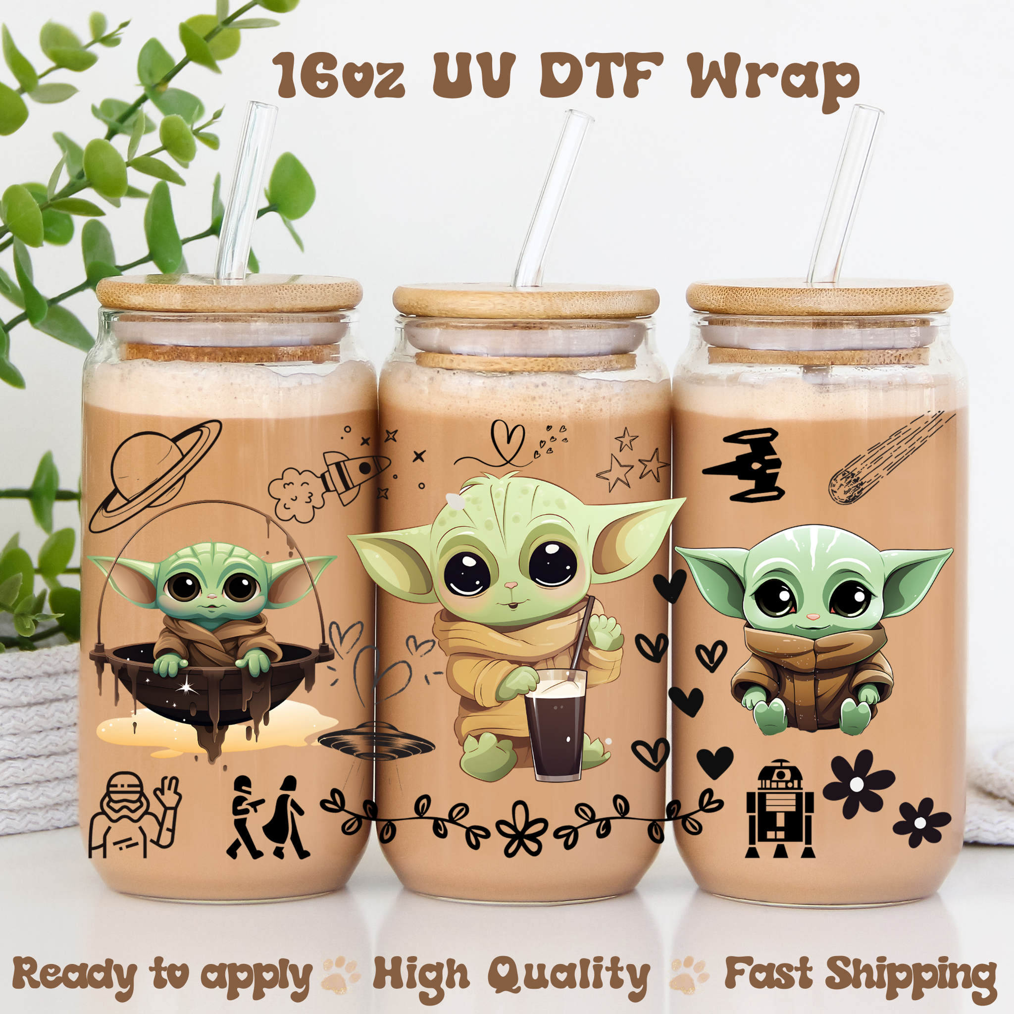 Y -16oz UV DTF Wrap