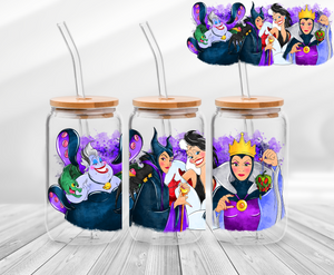 Villains 2 - 16oz UV DTF Cup Wraps